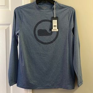 Brand new with tags Vineyard Vines long sleeve performance tee Boys medium 12-14